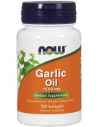 Заказать NOW Garlic Oil 1500 мг 100 капс