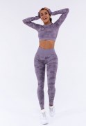 Заказать BonaFide Лосины Leggins Triple Military (Violet)