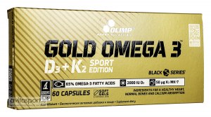 Заказать Olimp Omega 3 + D3 + K2 60 капс