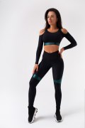 Заказать BonaFide Лосины Leggins Correct (Black&Green)
