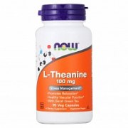 Заказать NOW L-Theanine 100 мг 90 вег капс