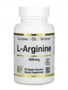 Заказать California Gold Nutrition L-Arginine 500 мг 60 капс