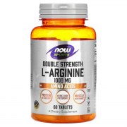 Заказать NOW Sports Double Strength L-Arginine 1000 мг 60 таб