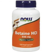 Заказать NOW Betaine 648 мг 120 вег капс